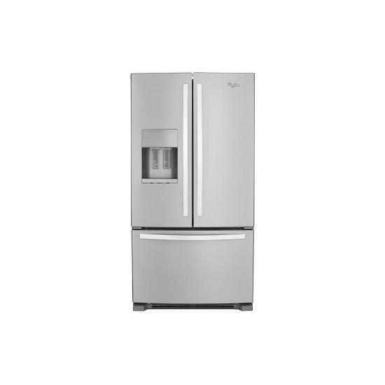 Refrigerator - Whirlpool 36" Stainless Steel Refrigerator – Spacious, Sleek & Gently Used