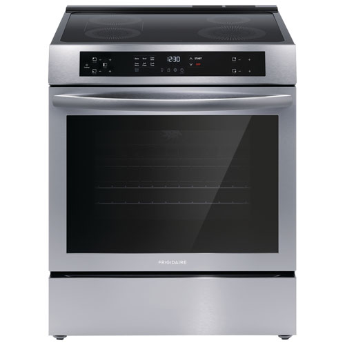 Frigidaire 30 Inch 5.3 Cu. Ft. Freestanding Induction Range (FCFI308CAS) - Stainless Steel