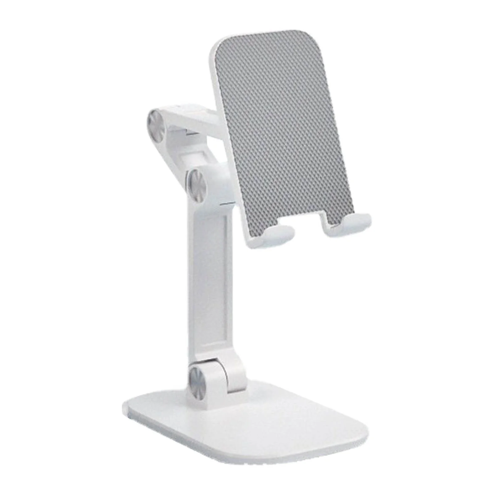 Folding Desktop Phone Holder Stand - White