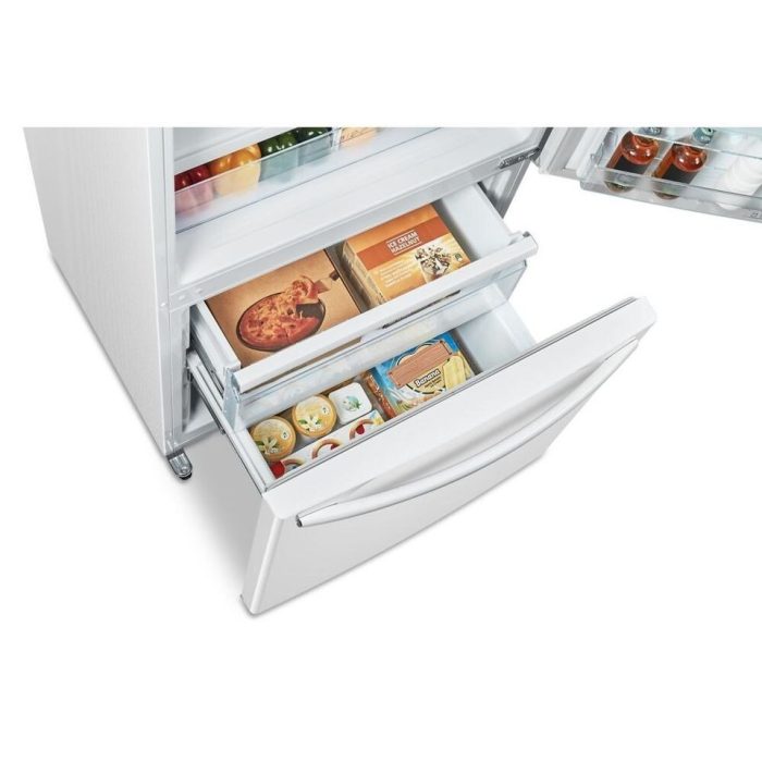 Hisense Fridge 28 Inch 15 Cu Ft RB15A2CWE Counter Depth Bottom Mount White - Image 2