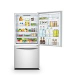 Hisense Fridge 28 Inch 15 Cu Ft RB15A2CWE Counter Depth Bottom Mount White - Image 3