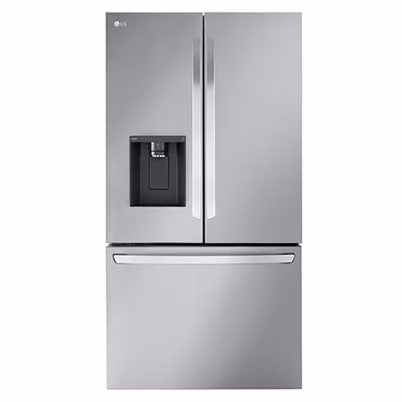 LG Fridge 36 Inch 26 Cu. Ft. Counter-Depth French Door Stainless Steel (LCFC26XSS) Brand New Open Box