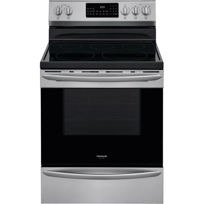 Stainless Steel Freestanding Electric Range
