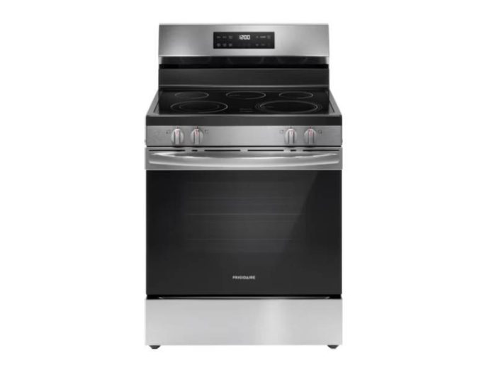 Frigidaire stove 30" 5.3 Cu Ft Stainless Steel (FCRE306CAS) Brand New Open Box - Image 1