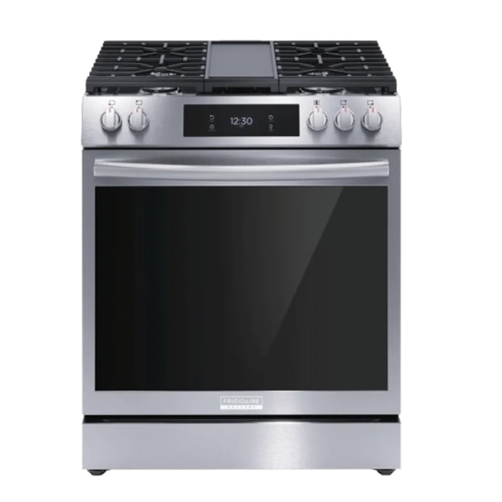 Stove - 30'' Front Control Induction Range with Total Convection Frigidaire Gallery - GCFI306CBFB