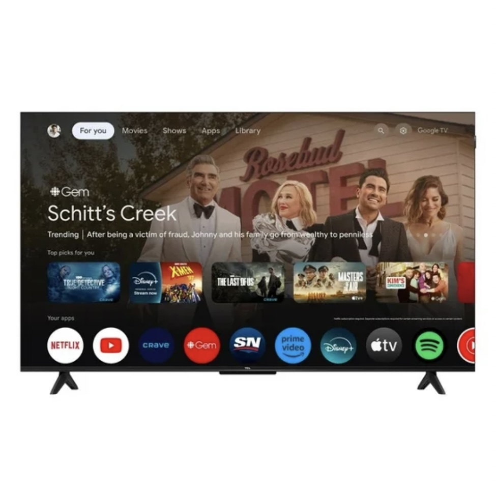 TV - 50" 4K QLED HDR SMART GOOGLE TV – 50Q51BR-CA - TCL