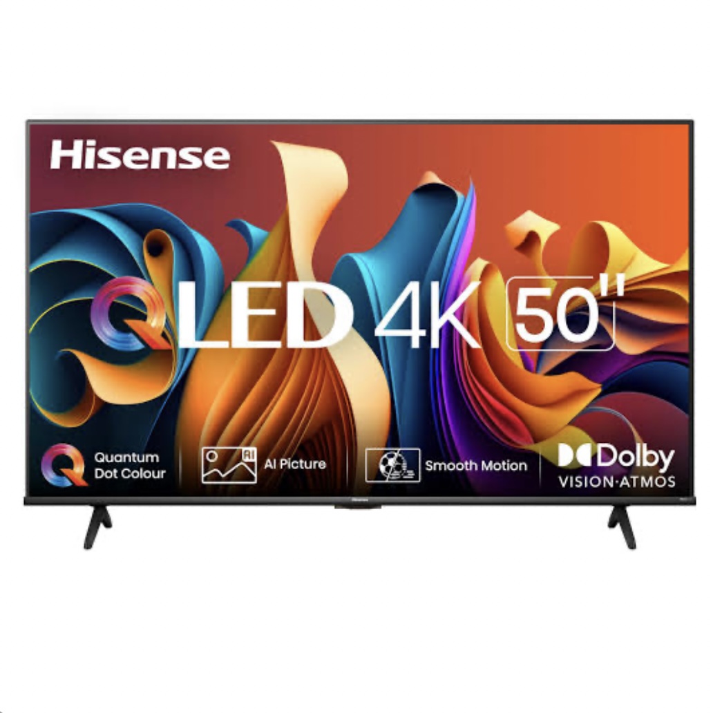 TV - 50QD6N Hisense 50" QLED Google - Brand New - Open Box