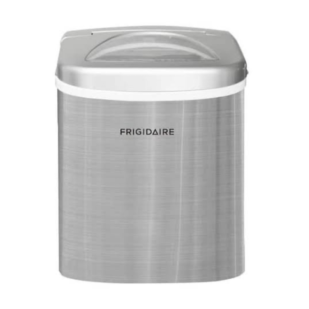 Ice Maker - Compact 26 lbs Frigidaire in Stainless Steel - Brand New - Open Box