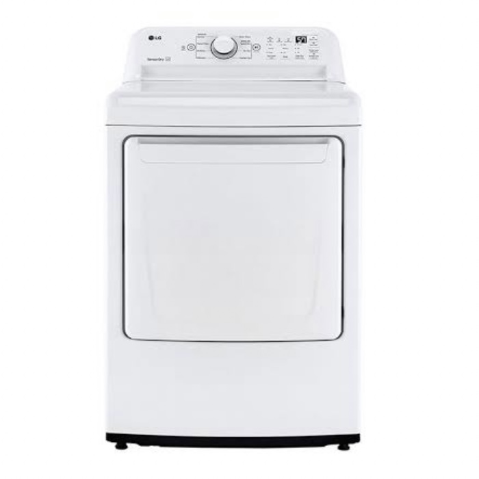 Washer - 7.3 cu. ft. DLE7000W With Ultra Large Capacity And Sensor Dry Technology - LG - White (Defected)