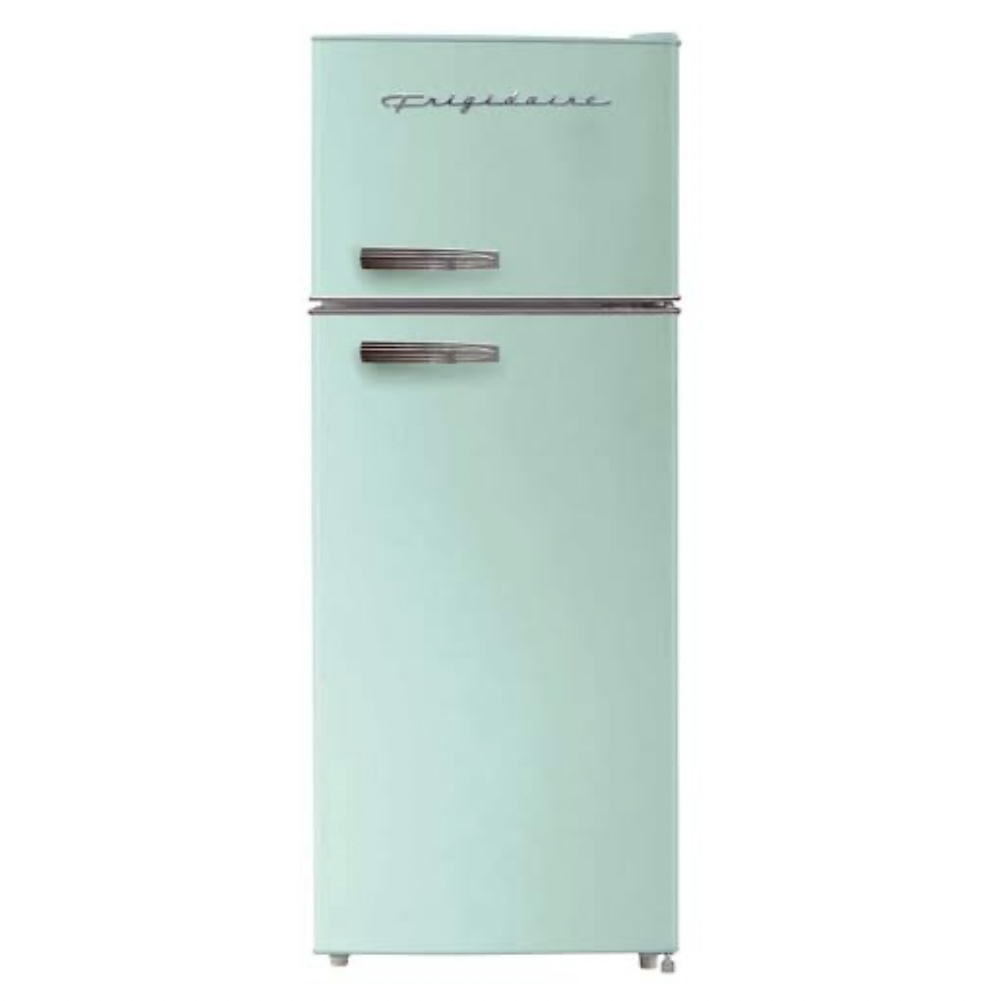 Fridge - Frigidaire EFR753 Apartment Size Refrigerator with Freezer, 7.5 cu ft - Mint