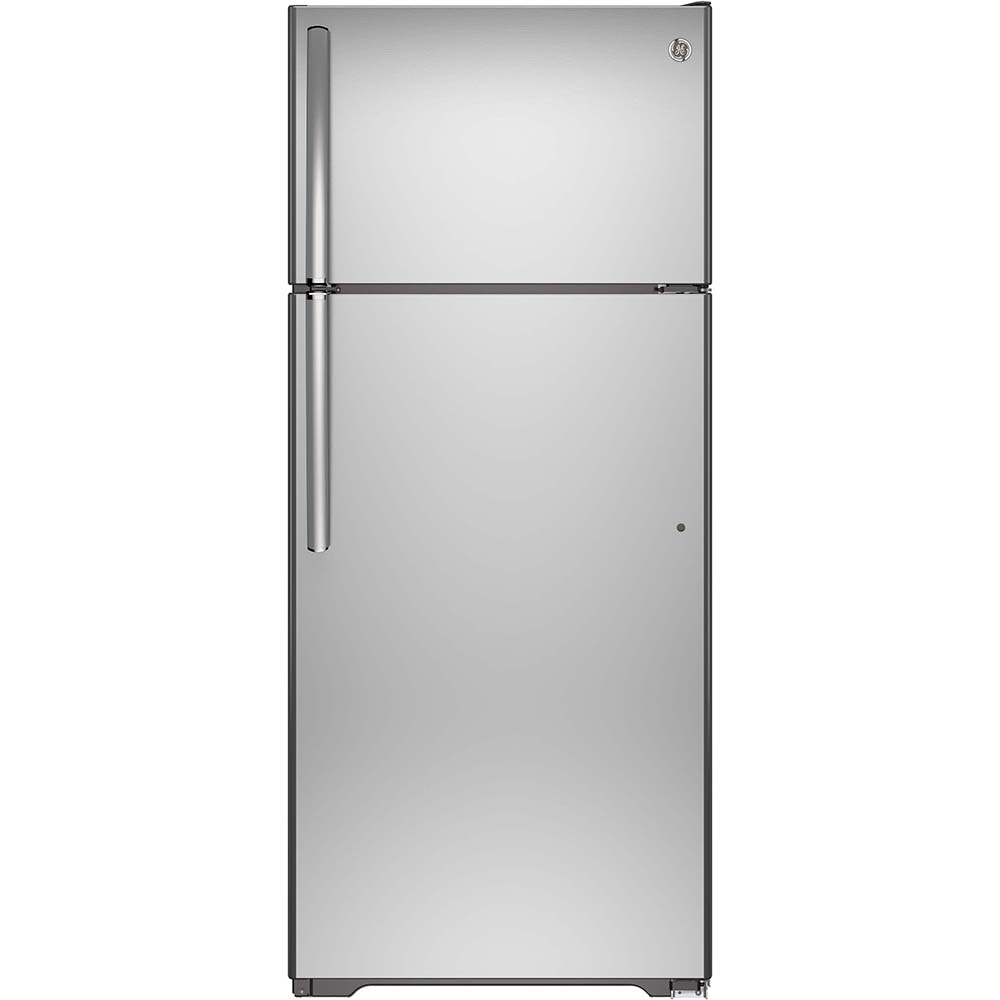 REFRIGERATOR-18CUFT-STAINLESS-STEEL-GTS18FSLKSS-GE-FRONT