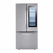 LG 33 Inch 25 Cu Ft Door-in-Door French Door Refrigerator (LRFES2503S) Brand New Open Box