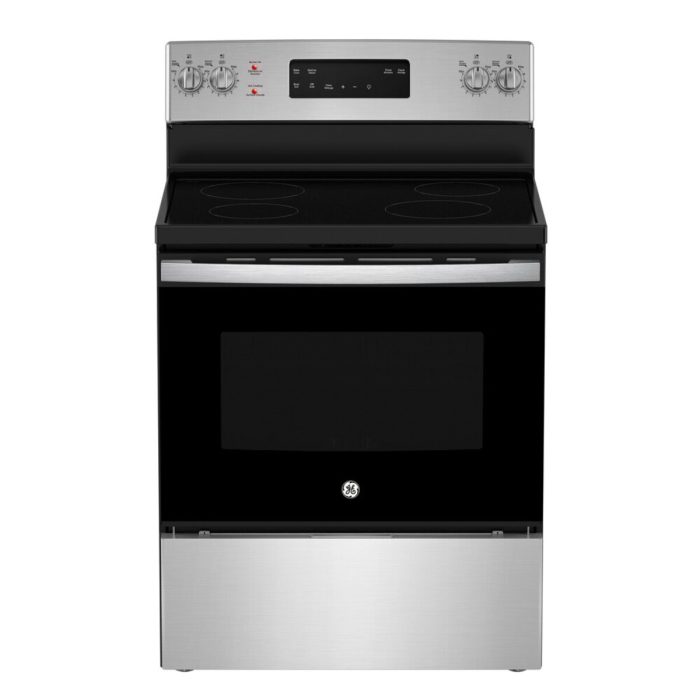 GE Stove 30 Inch 5 Cu Ft