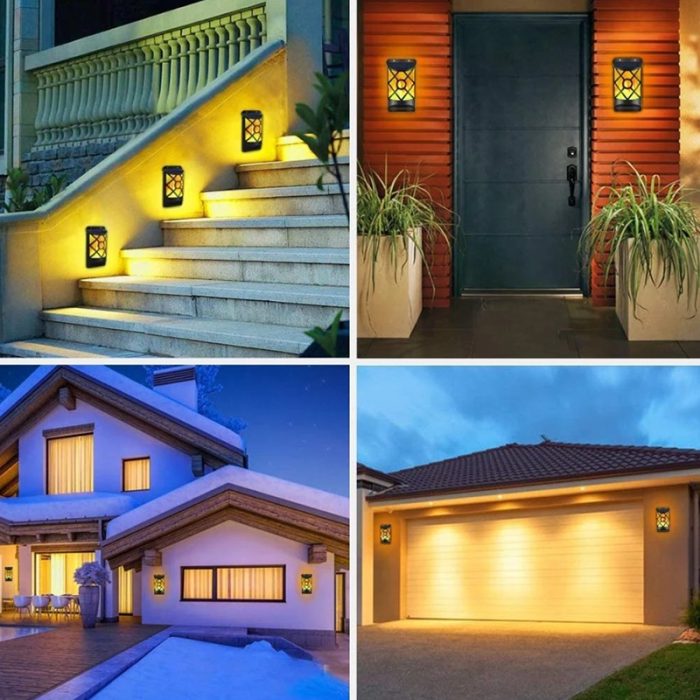 solar lighht flame