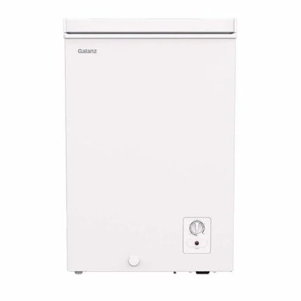 chest freezer open
