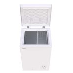 chest freezer open
