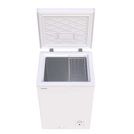 chest freezer open
