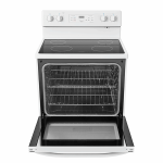 Stove - 5.1 Cu. Ft. Midea Freestanding Electric range White - MER30B12AWWC - Image 2