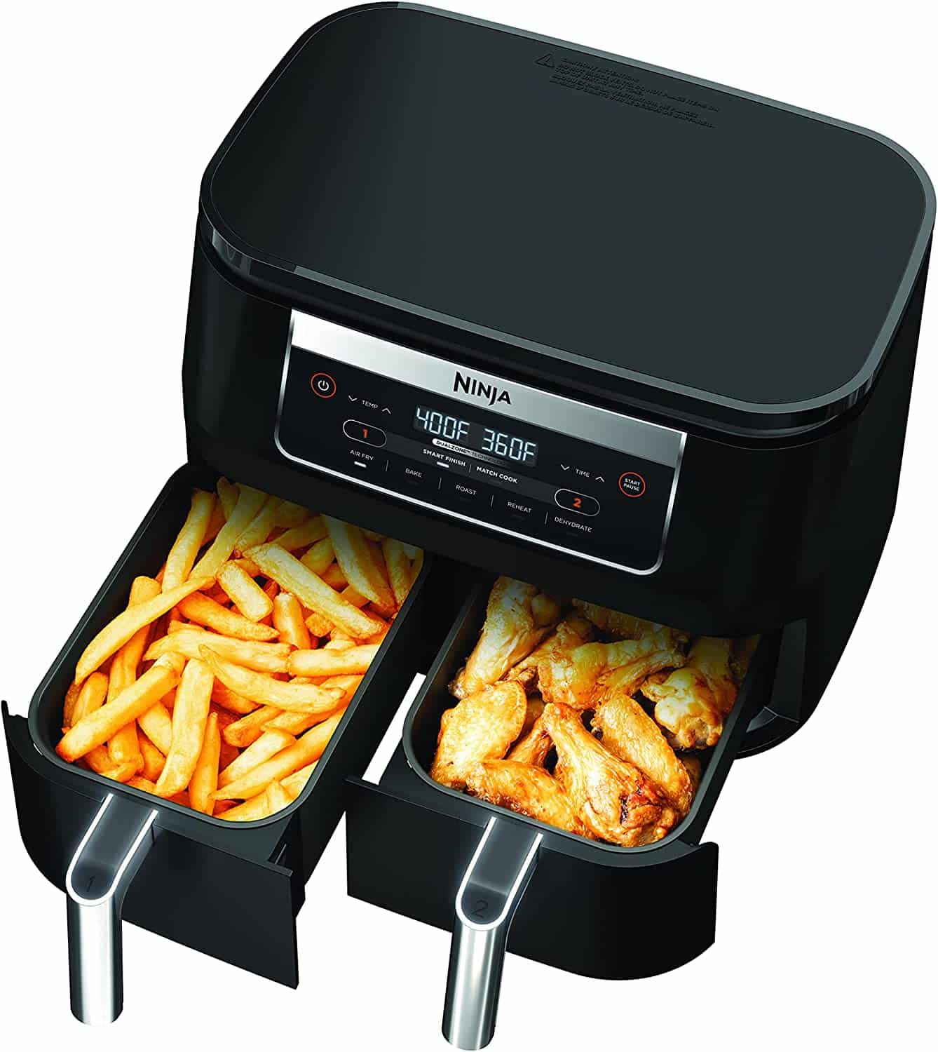 ninja air fryer dual
