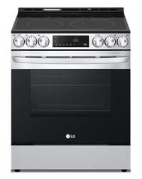 LG Stove 30" 6.3 Cu Ft Electric Air Fry Range (LSEL6332F) Brand New with Dent