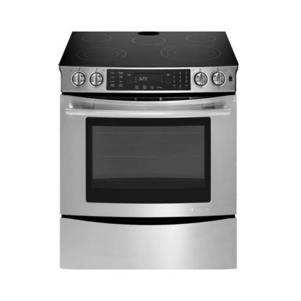 Used Jenn-Air JES8850BCS Slide-In Electric Stove – Sleek, Powerful, and Reliable