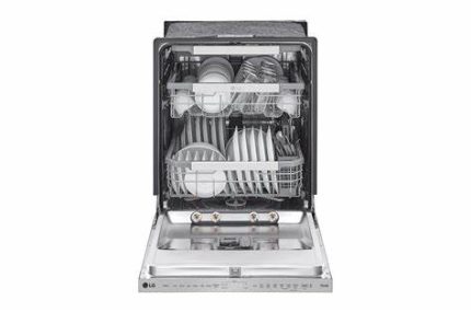 LG LDPS6762S Smart Top Control Dishwasher – 24" Built-In, QuadWash Pro, TrueSteam, PrintProof Stainless Steel