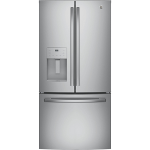 Fridge 33" Refrigerator GE Adora 23.7 Cu. Ft. French-Door Stainless Steel